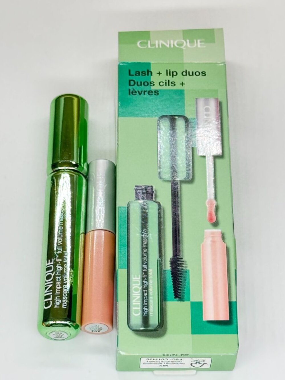 Clinique High Impact High-fi 2 Pcs Gift Set For Women Mascara+lip Duos
